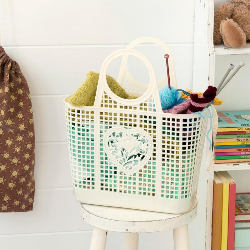 Plastic basket purse hot sale