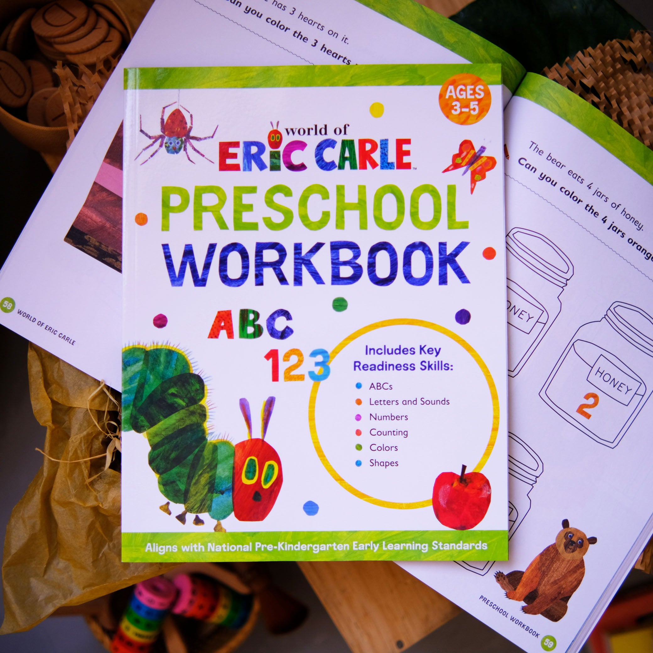 Preschool workbook - 洋書